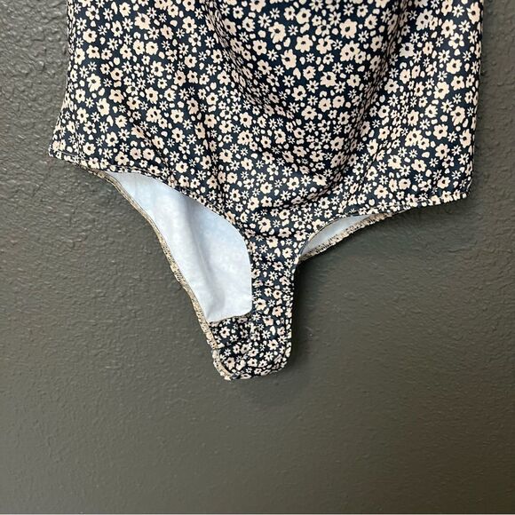 Free People Talk Back Bodysuit in Black Combo - Picture 8 of 12